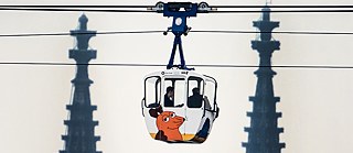 Will over 30 kilometres of cable car system soon be transporting passengers across the Rhine in Cologne?