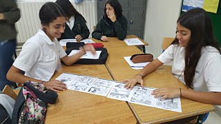 Einstiegsstunde zum Projekt „Märchen-Comics“