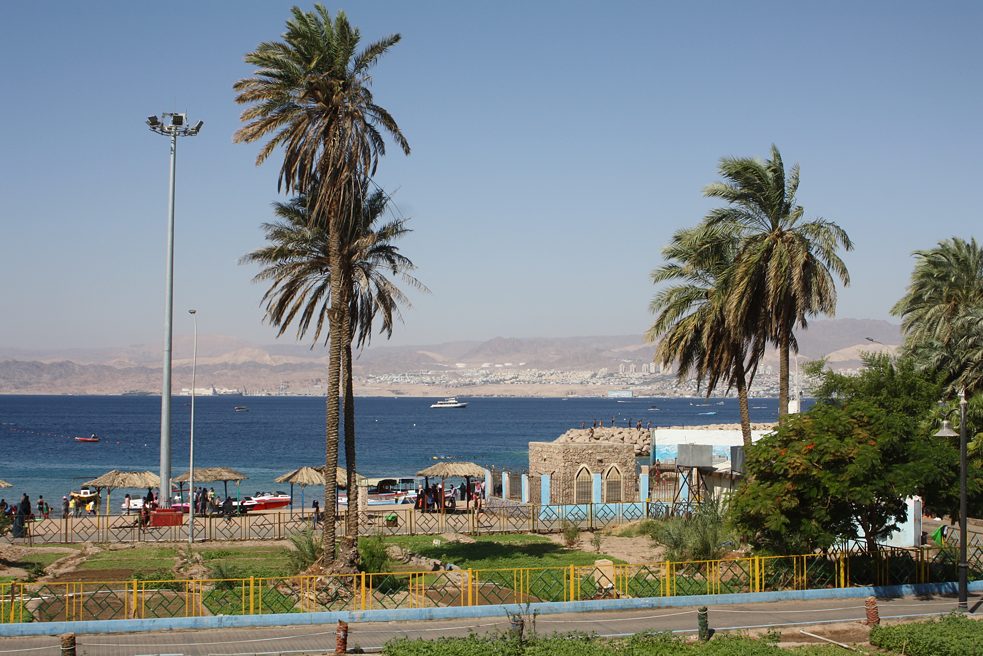 Al-Ghandour Beach in Aqaba