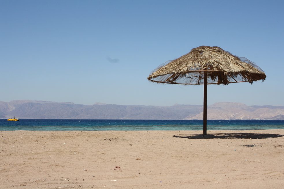South Beach in Aqaba