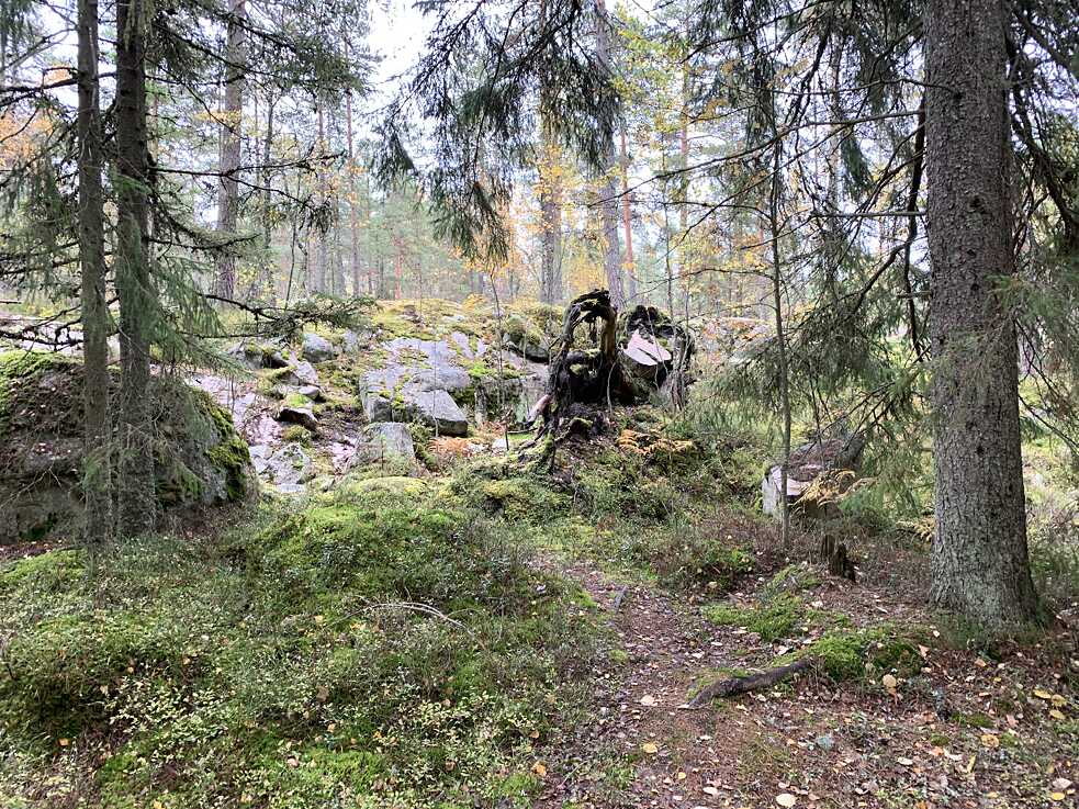 Die typischen Felsen
