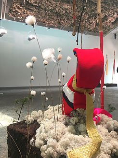 Installation Ovdavázzit-Forewalkers_Finnish Pavillon_Venice Biennale 2019