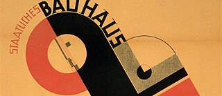Poster for the Bauhaus Exhibition in 1923, Joost Schmidt, MISAWA HOMES CO. ,LTD.