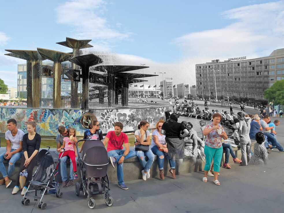 Alexanderplatz 1976/2015, Montage