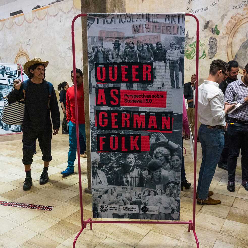 Exhibition "Queer as German Folk" in Mexico City