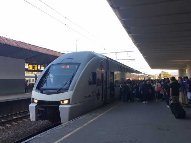 Zug nach Batumi