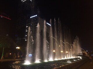 Batumi bei Nacht