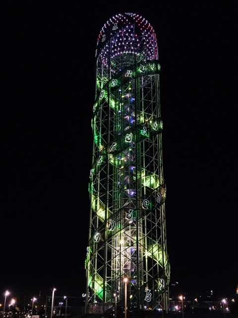 Batumi bei Nacht