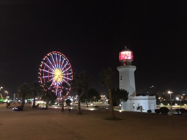 Batumi bei Nacht