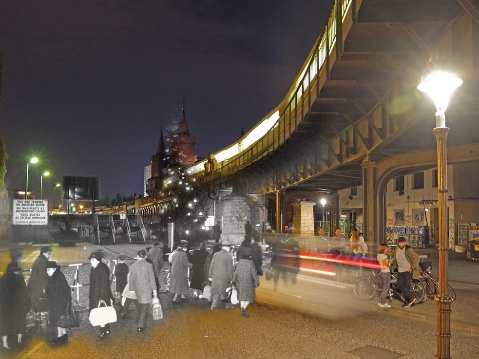 Die Oberbaumbrücke 1964/2015