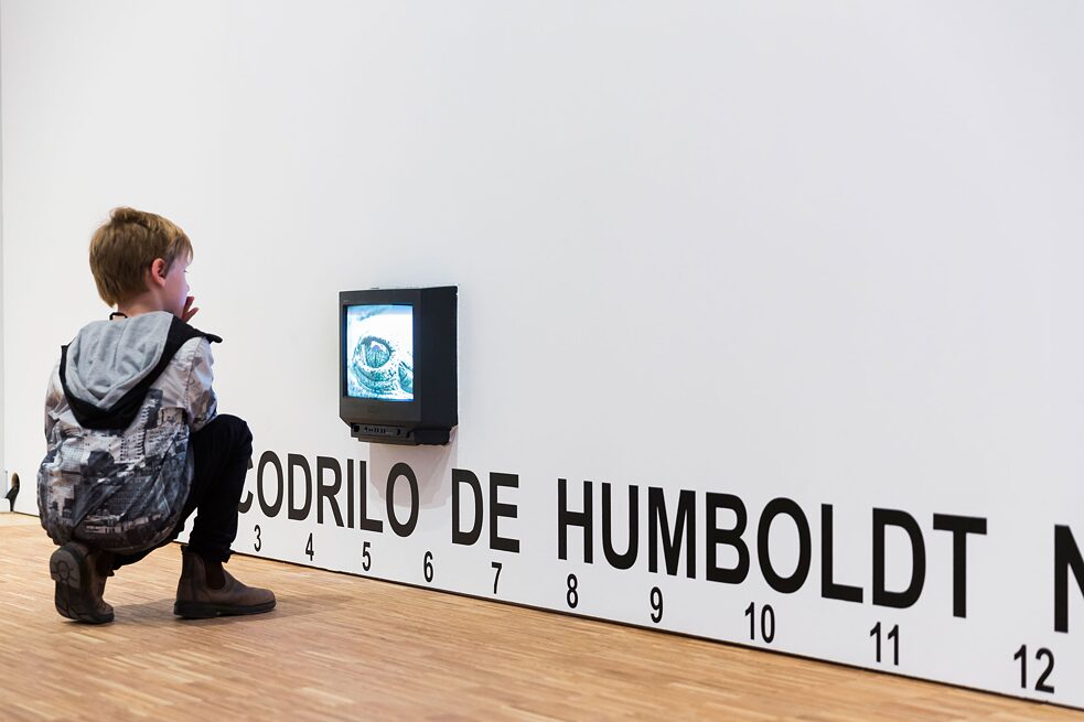 José Alejandro Restrepo <i>El cocodrilo de Humboldt no es el cocodrilo de Hegel</i>. Die Natur der Dinge. Humboldt Forum Berlin,