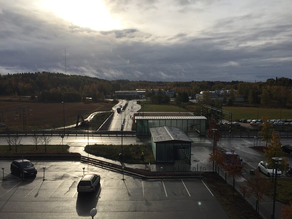 Ausblick von der Wohnung