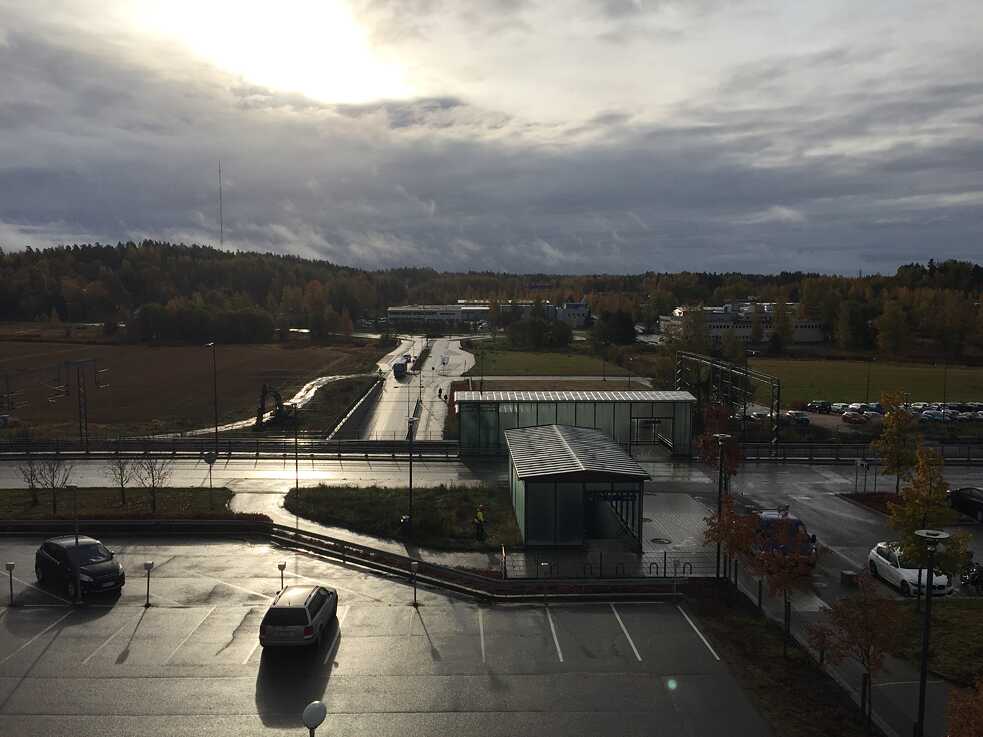 Ausblick von der Wohnung
