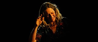 Foto aus der Inszenierung von 'Das Haus auf Monkey Island' Goethe-Institut Madrid