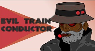 Evil Train Conductor, Character in Land Markz © © Enter Africa Namibia Evil Train Conductor, Character in Land Markz
