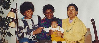 Marion Kraft with Gloria Joseph and Audre Lorde