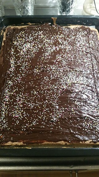 Das Endprodukt – ein Buttermilchkuchen