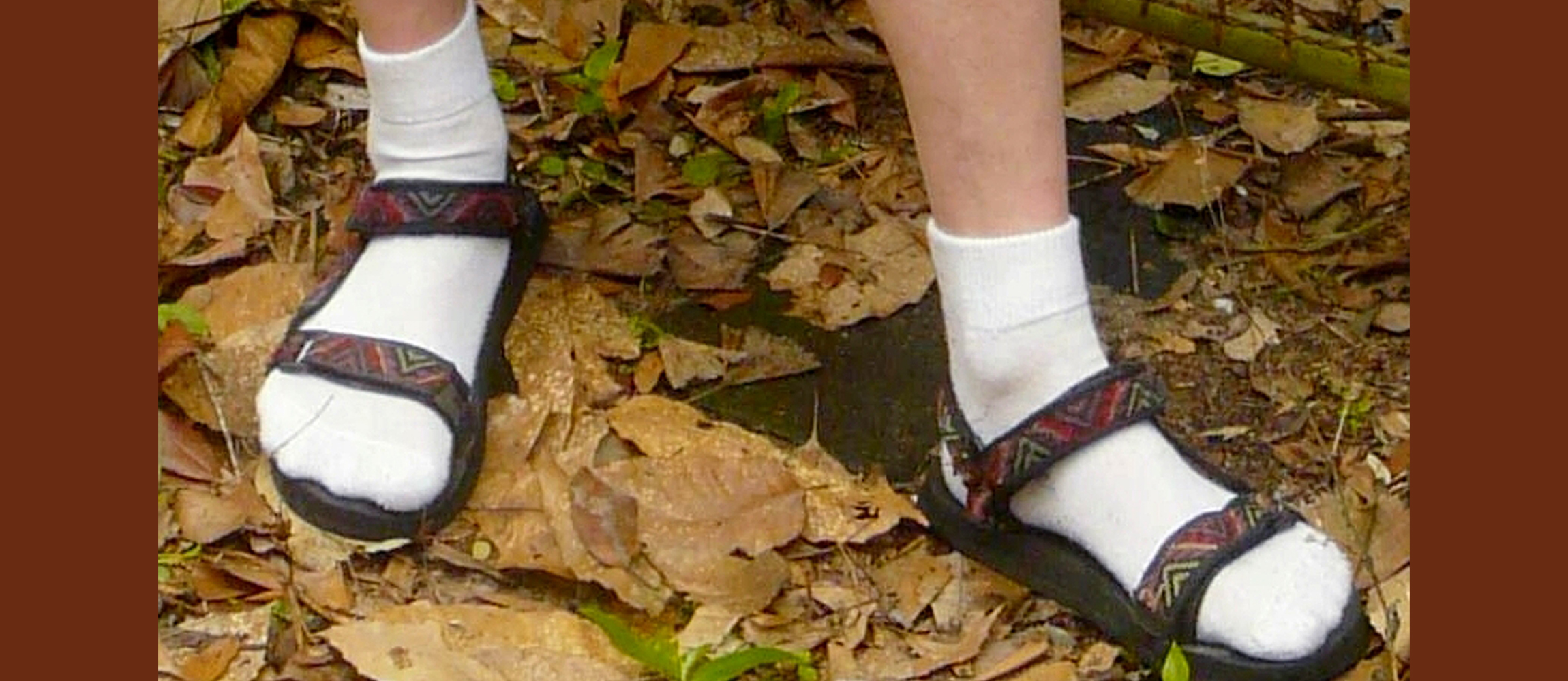 Socks and Sandals © Wiki Creative Commons