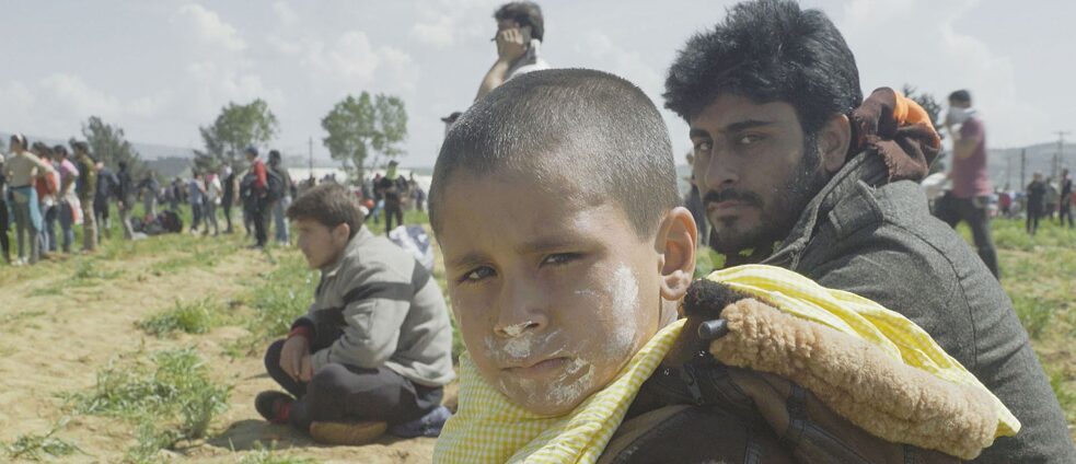 Migrants wait in limbo in Ai Weiwei film "The Rest"