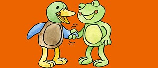 Felix&Franzi Händeschütteln