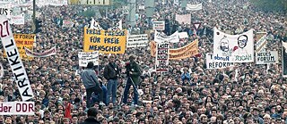 Berlin, Demonstration am 4. November 1989