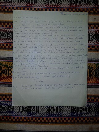 La carta de Felipe Facundo Andrés Núñez