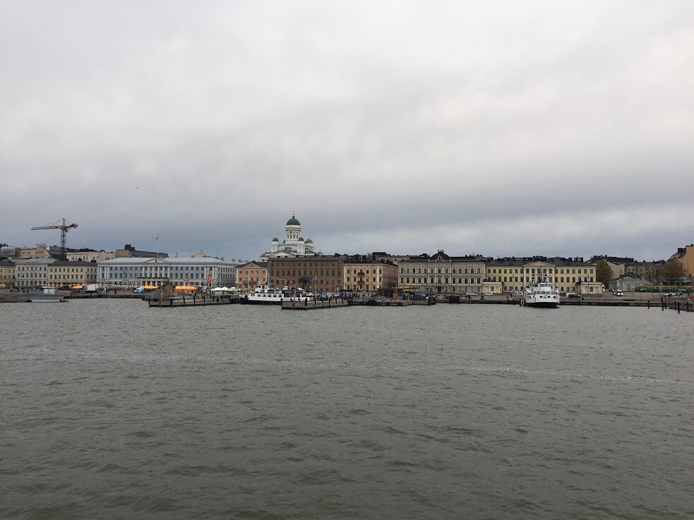 Helsinki von der Fähre