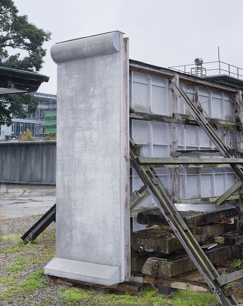 Kopia muru berlińskiego na planie filmowym w Filmpark Babelsberg