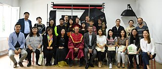 Eröffnung des neuen Fotografie-Studiengangs an der Mongolian State University of Arts and Culture 