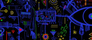 Auszug aus dem Kapitel „Die Steinzeit“, Kunstwerk von AlMigdad Aldikhaiiry (Ausschnitt)