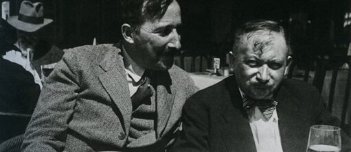 Stefan Zweig et Joseph Roth à Ostende en 1936