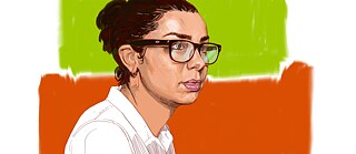 دەروازەی رۆژهەڵات، حەرام لەلایەن هودا ئەلکازمی