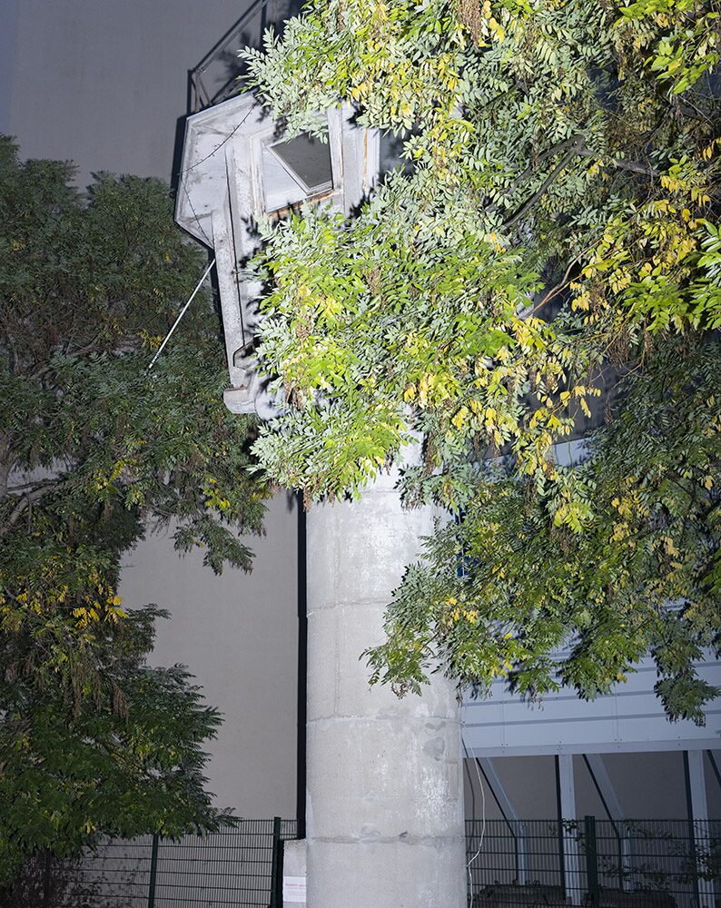 포츠담 광장 근처의 구동독 감시탑