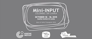 TV-Conference © © Goethe-Institut Sri Lanka Mini-INPUT Bangkok 2019