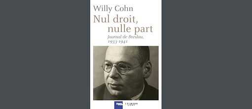 Willy Cohn: Nul droit, nulle part – photo de couverture