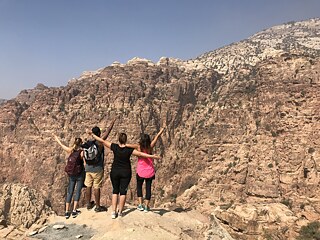 Unsere Gruppe im Dana Biosphärenreservat