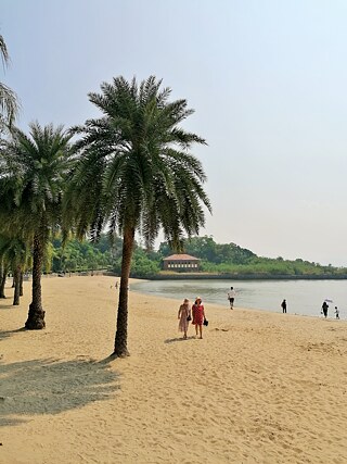Gulangyu überzeugt auch durch seine Traumstrände. © © Mario Hiemer Gulangyu überzeugt auch durch seine Traumstrände.