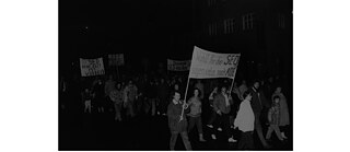 Demonstration in Wittenberge on 15 January 1990