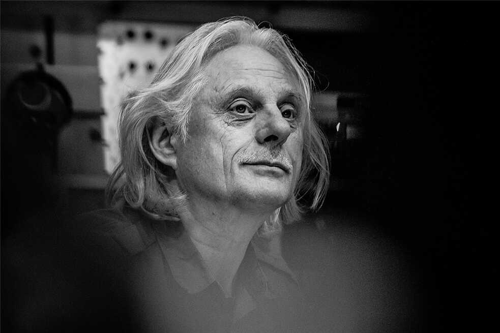 Contrabajista y cofundador del ECM Manfred Eicher 