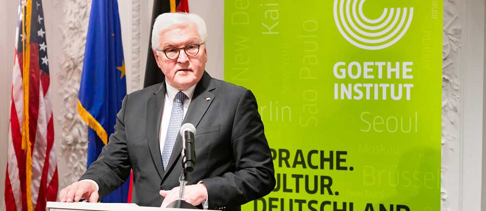 Federal President Frank-Walter Steinmeier in Boston