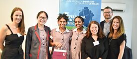 Organisers and winners of this year's Australian edition of "Enterprise German"
