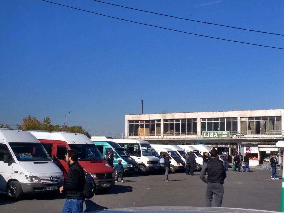 Der Busbahnhof in Gori