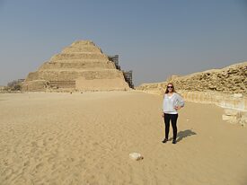 Die Stufenpyramide von Sakkara