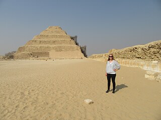 Die Stufenpyramide von Sakkara