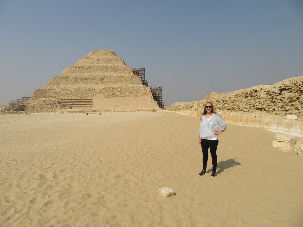 Die Stufenpyramide von Sakkara