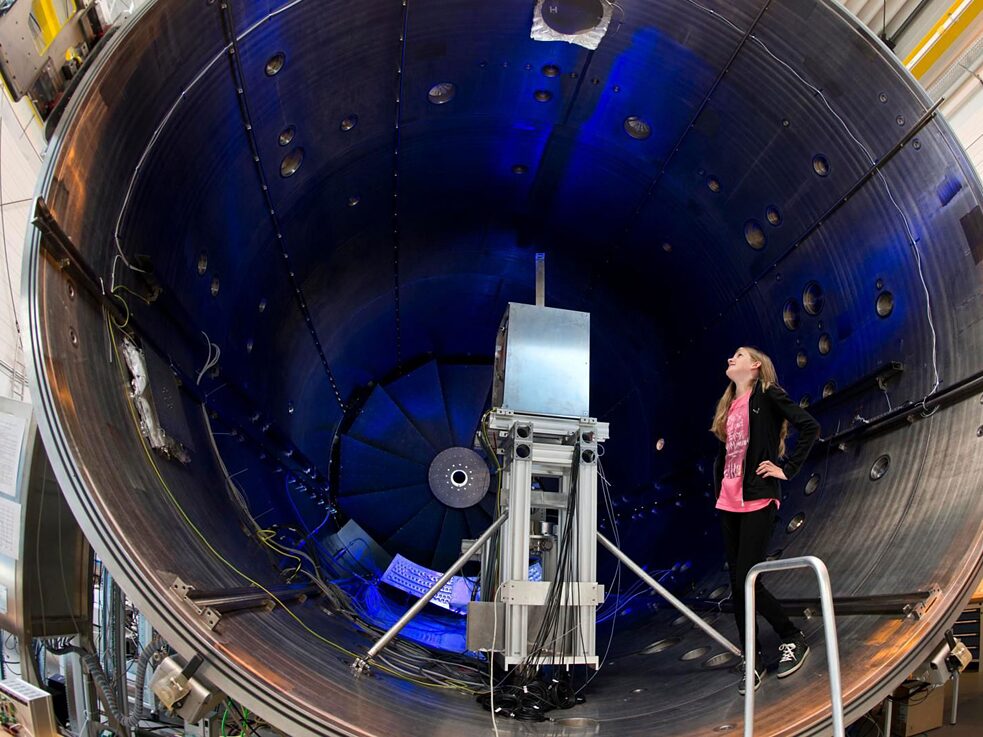 Simulationsanlage für Treibstrahlen