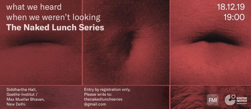 what we heard when we weren't looking © Urvi Vora