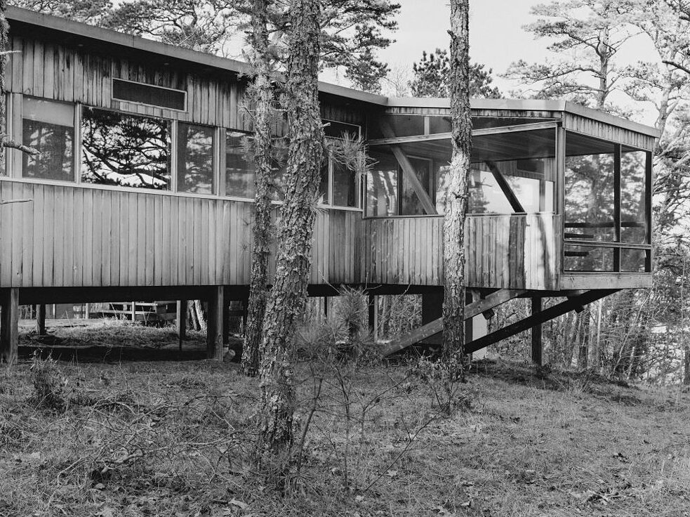 Breuer House, Wellfleet, MA, Designed by Marcel Breuer, 1944