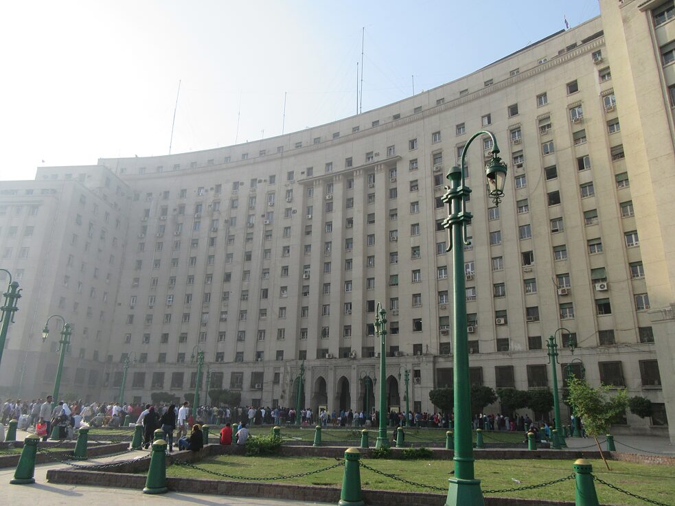 Mogamma am Tahirplatz