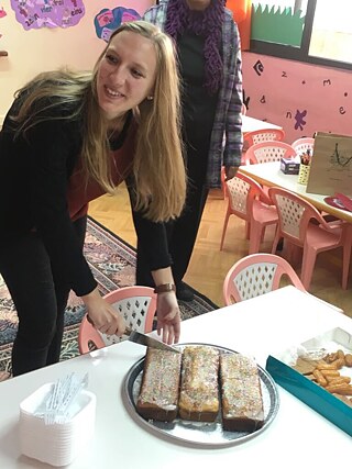 Ich und mein Abschiedskuchen